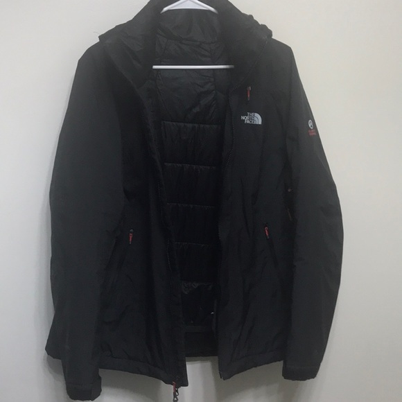 Women’s North Face Summit Series Black Ski Winter Jacket XL